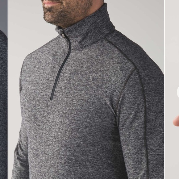 Lululemon Surge Warm 1/2 Zip *Silver
Heathered Black - Picture 8 of 12